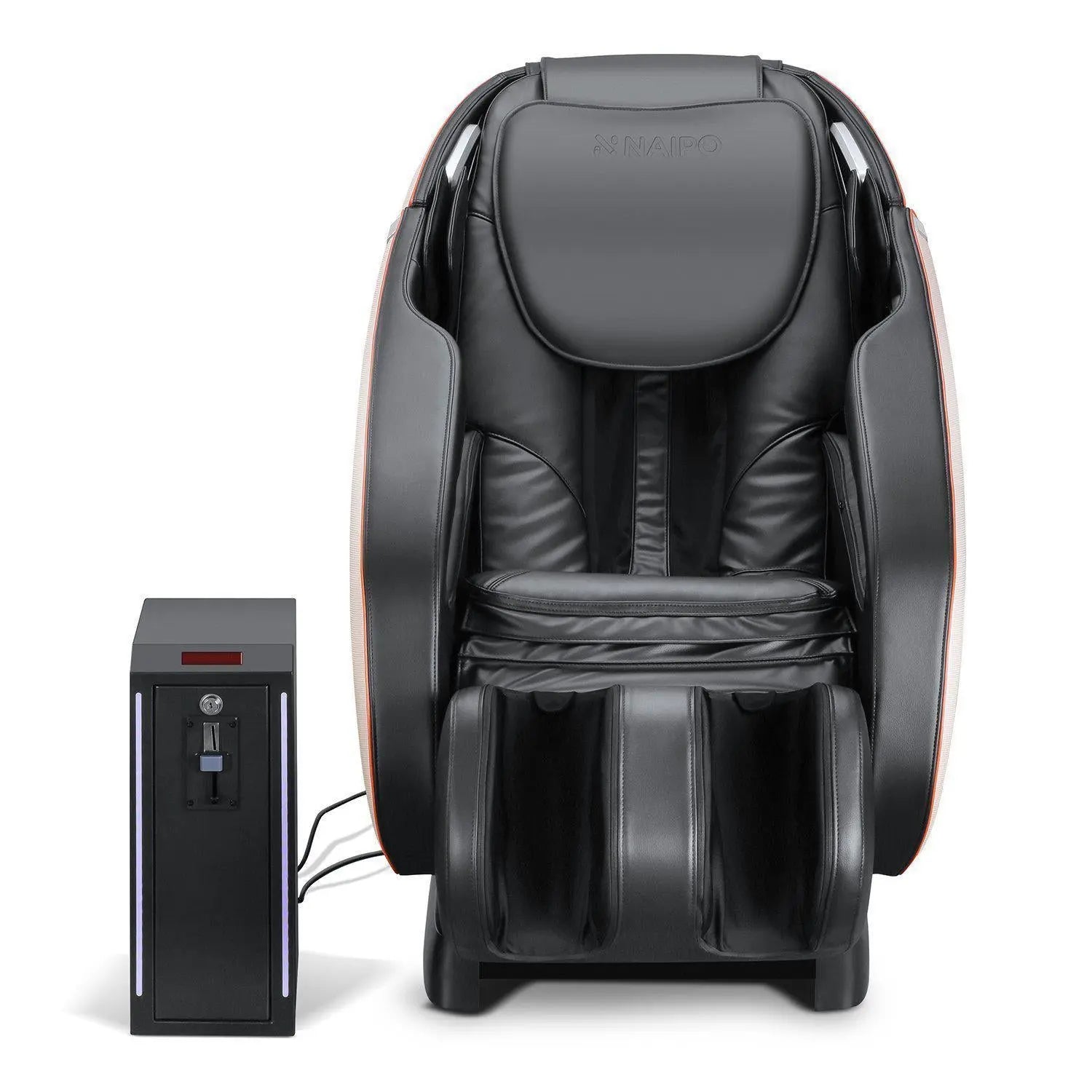 NAIPO Münzbetriebener Massagesessel, mit Münzeinwurf, Gewerblich, Design-Award