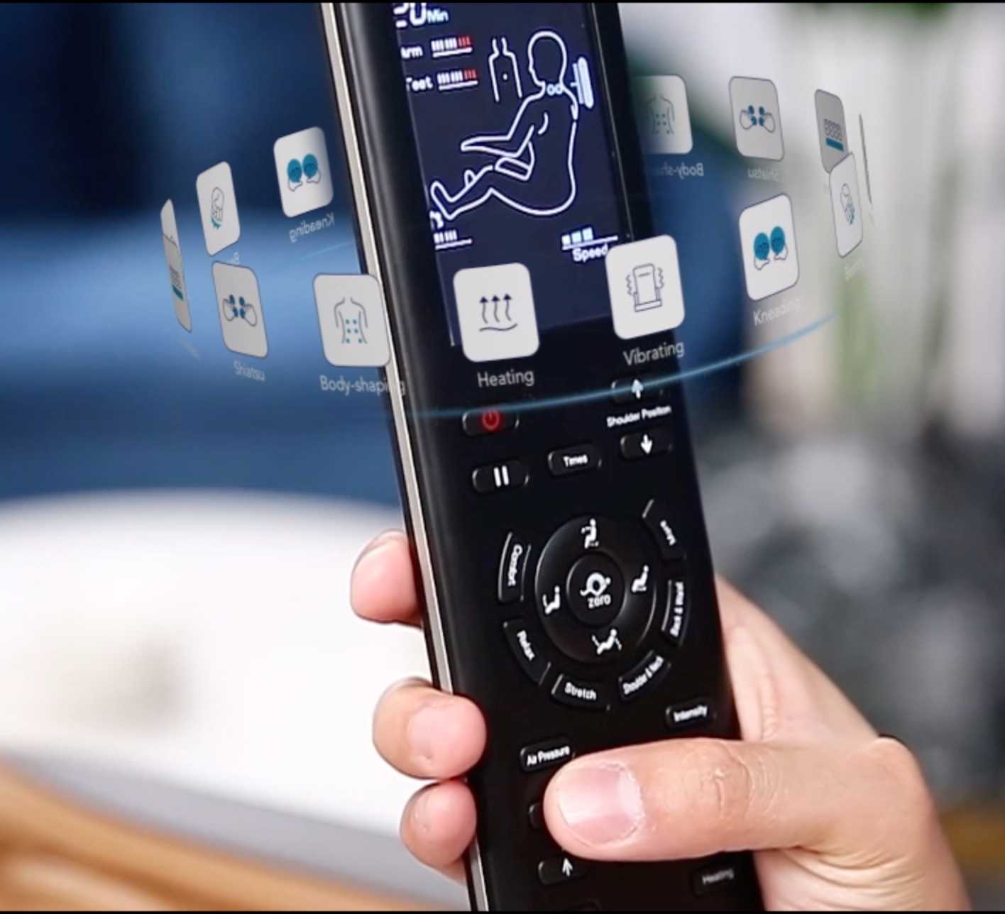 NAIPO Premium Massagesessel, Zero Gravity, 3D Surround-Sound, Vergleichssieger