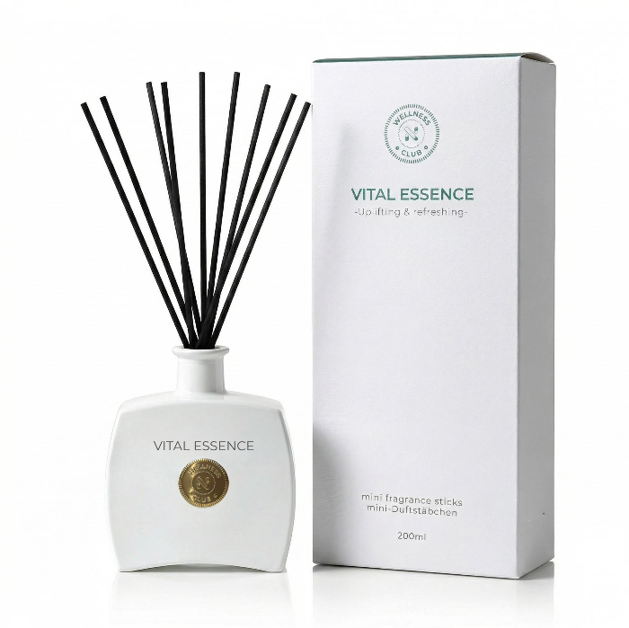 Wellness Club GOLDEN COMFORT Vanille Geschenkset, Diffusor 100 ml und Raumspray 200 ml