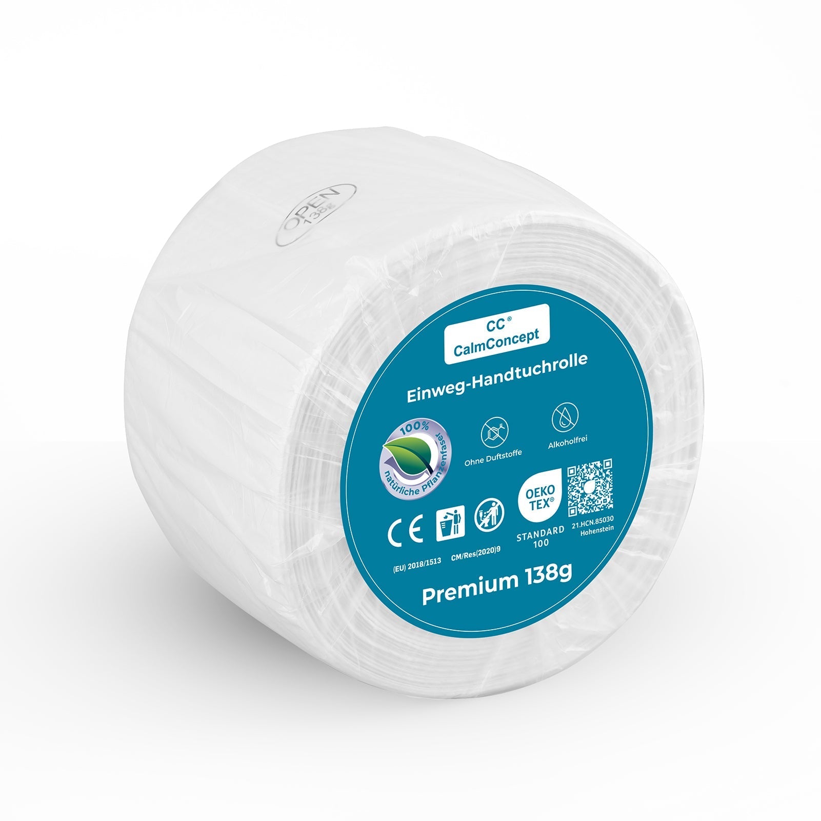 Dispensador de toallas calientes CalmConcept® con función de humidificación y calentamiento (hasta 60 °C), pantalla LED, dispensación rápida en 2 segundos, calentador de toallas desechable higiénico para spa, salón de belleza, restaurante y hogar, modelo A