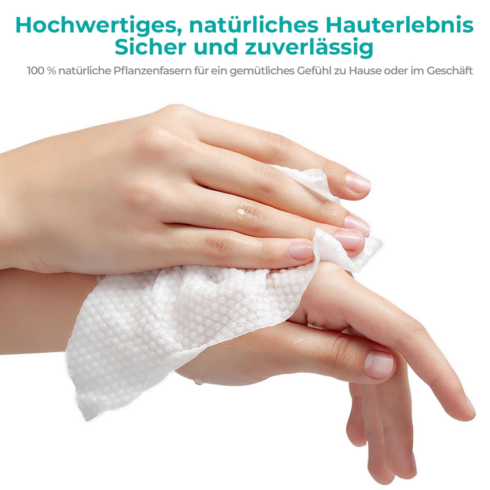 Jednorazowe ręczniki w rolce CalmConcept® 23 m, wykonane w 100% z naturalnych włókien roślinnych, o fakturze pereł 3D, miękkie, niepylące, biodegradowalne, do użytku na sucho i na mokro, do dozownika ręczników gorących model A