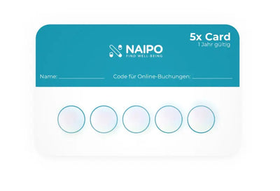 Carte NAIPO, Relax Lounge, 1 heure par timbre