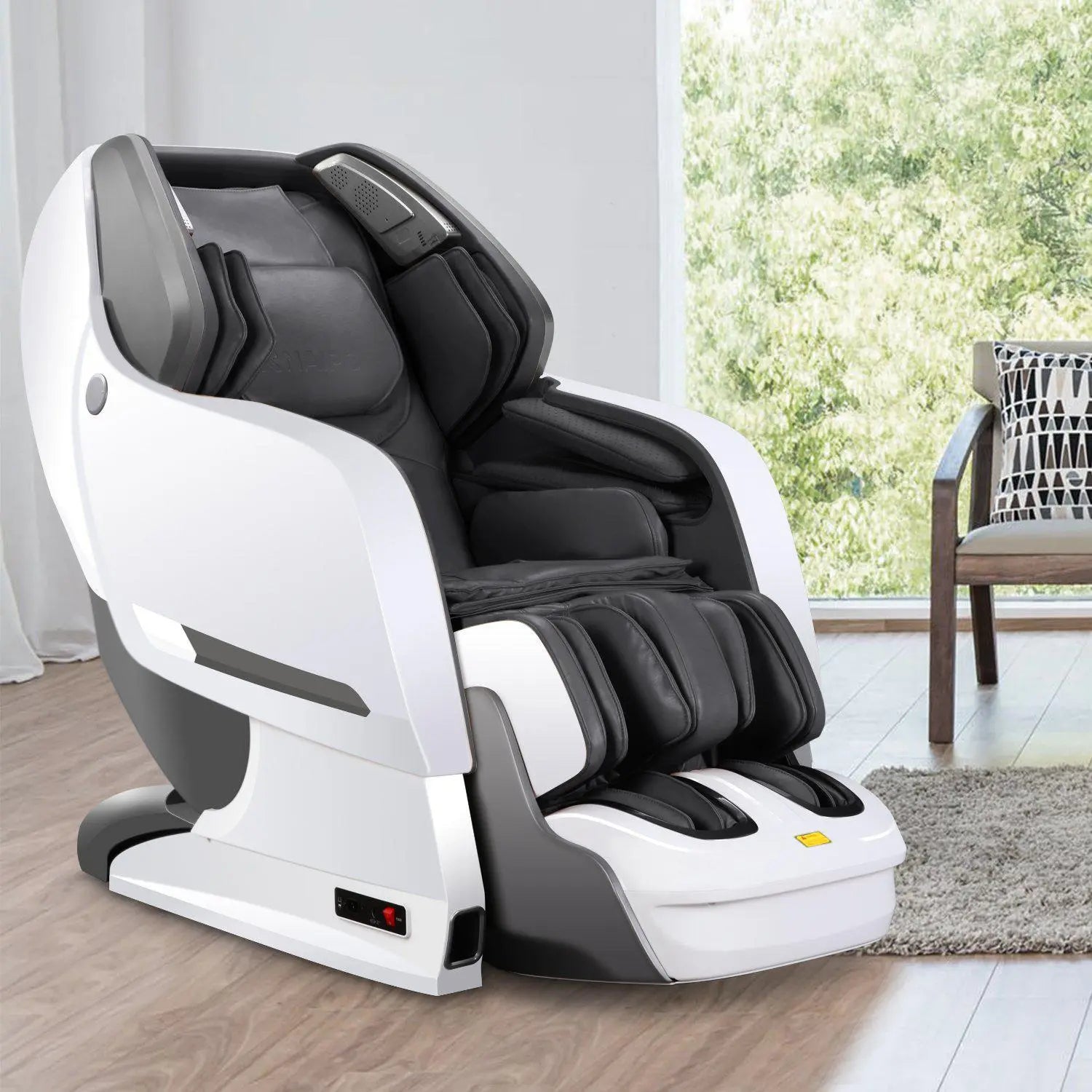 NAIPO 3D Massagesessel Shiatsu , Schwarz, MGC-8600