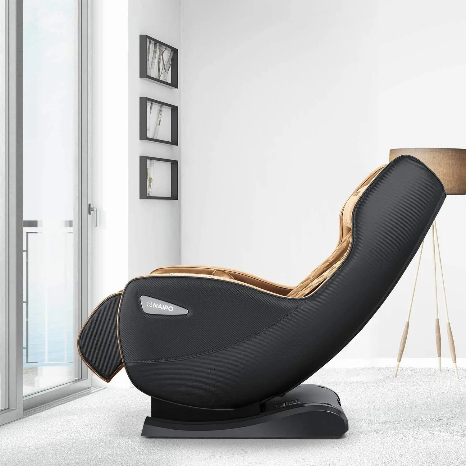 NAIPO Premium Massagesessel, Design-Award, Wärmefunktion