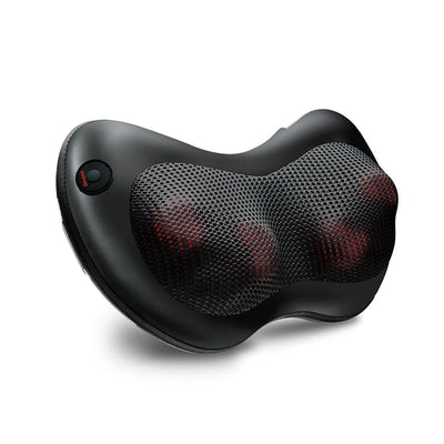 Masseur Naipo Coussin de massage Shiatsu avec fonction chauffante, pour cou épaule dos